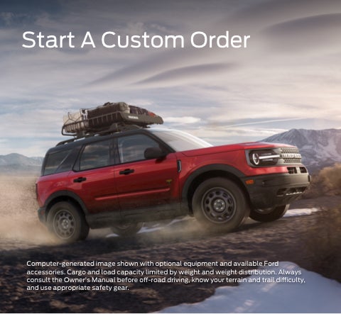Start a custom order | Whiteface Ford in Hereford TX